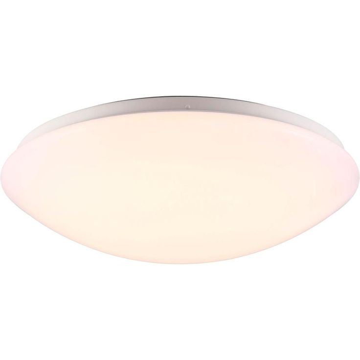 LED-plafondi Nordlux Ask, ø36cm, IP44, valkoinen