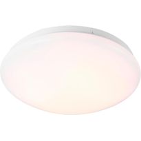 LED-plafondi Nordlux Mani, 12W, ø25,5cm, valkoinen