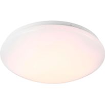 LED-plafondi Nordlux Mani, 18W, ø32,5cm, valkoinen