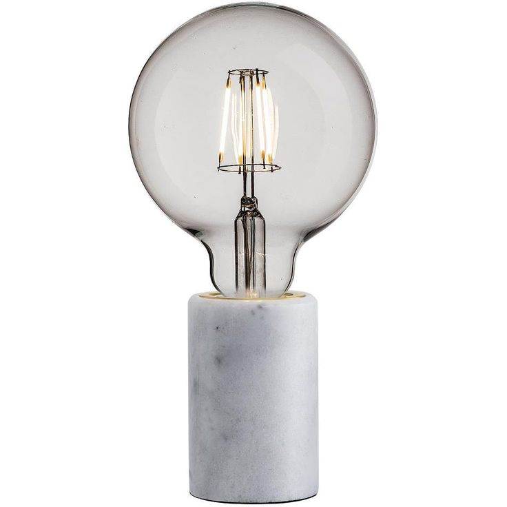 Pöytävalaisin Nordlux Siv, 10,3cm, valkoinen