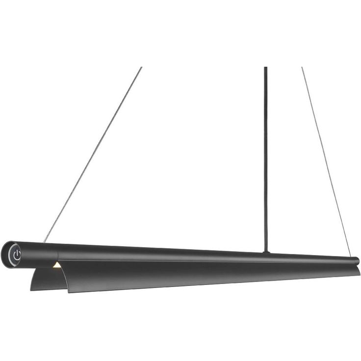 LED-riippuvalaisin Nordlux SpaceB, 120cm, musta