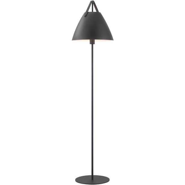 Lattiavalaisin Nordlux Strap, 153,7cm, musta