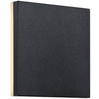 LED-ulkoseinävalaisin Nordlux Artego Square, 150x150mm, musta