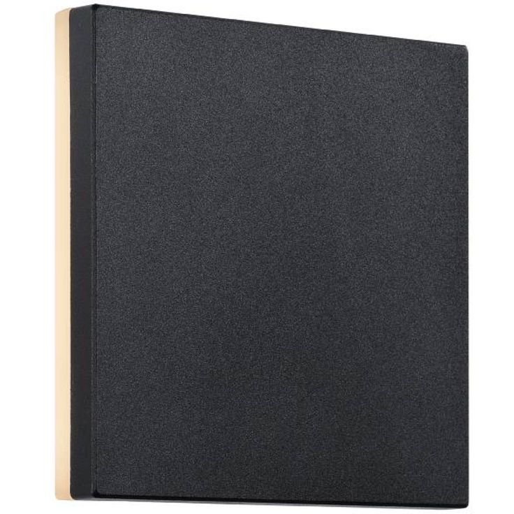LED-ulkoseinävalaisin Nordlux Artego Square, 150x150mm, musta