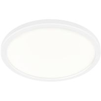 LED-plafondi Nordlux Oja 24 2700K, Ø24,4cm, valkoinen