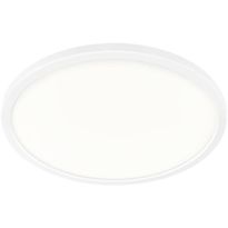LED-plafondi Nordlux Bronx 29 2700K, Ø29,4cm, valkoinen