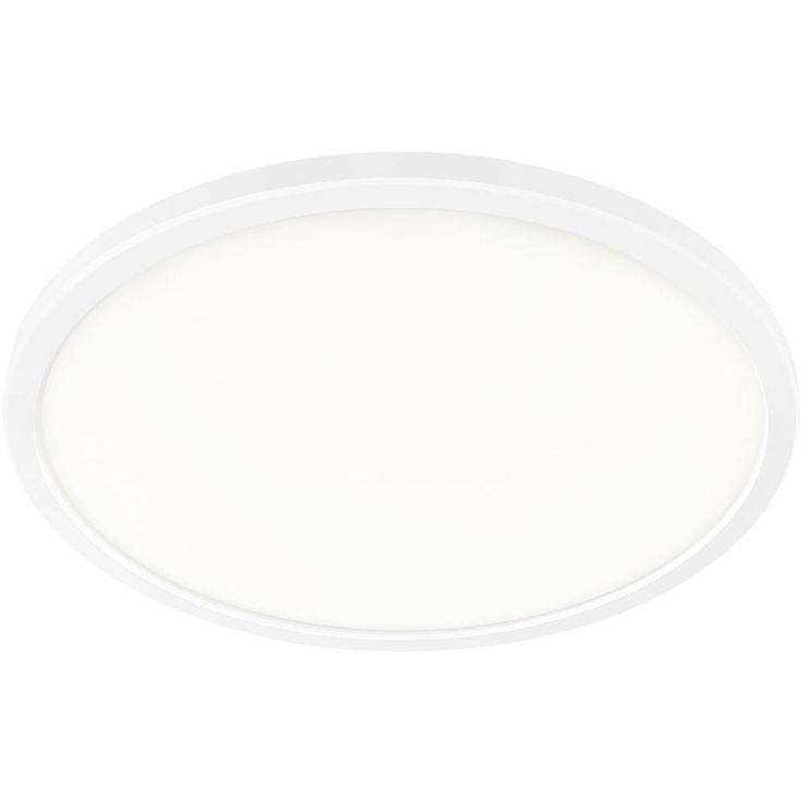 LED-plafondi Nordlux Oja, 2700K, 22W, Ø42.4cm, valkoinen