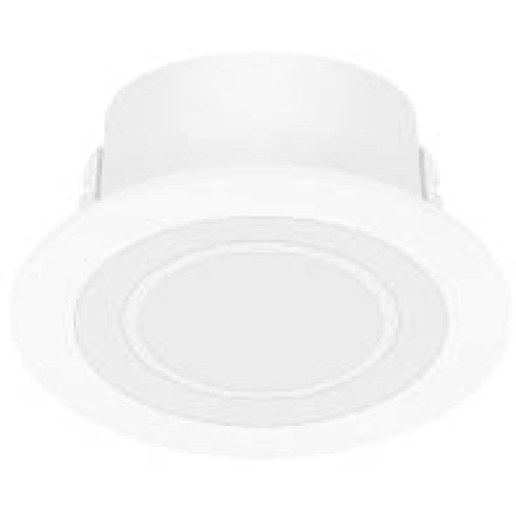LED-alasvalo Nordlux Clyde 8, Ø8,2cm, 2700K, valkoinen