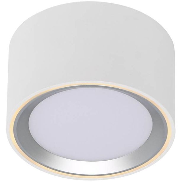LED-alasvalo Nordlux Fallon, 6cm, harjattu teräs