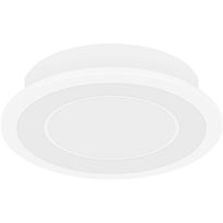 LED-alasvalo Nordlux Clyde 15, Ø14,5cm, 4000K, valkoinen