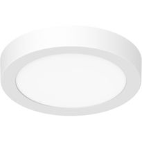 LED-plafondi Nordlux Leroy 4000K, Ø22cm, valkoinen