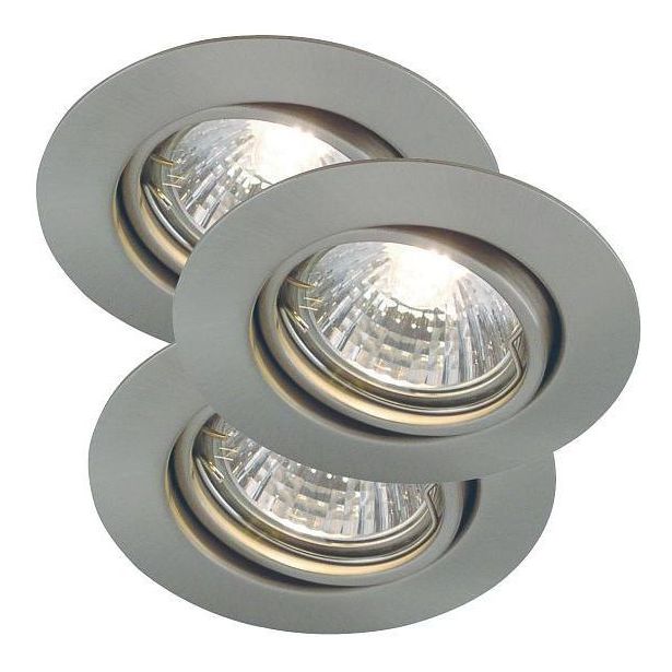 Alasvalosarja Nordlux Triton, 3x35W, harjattu teräs