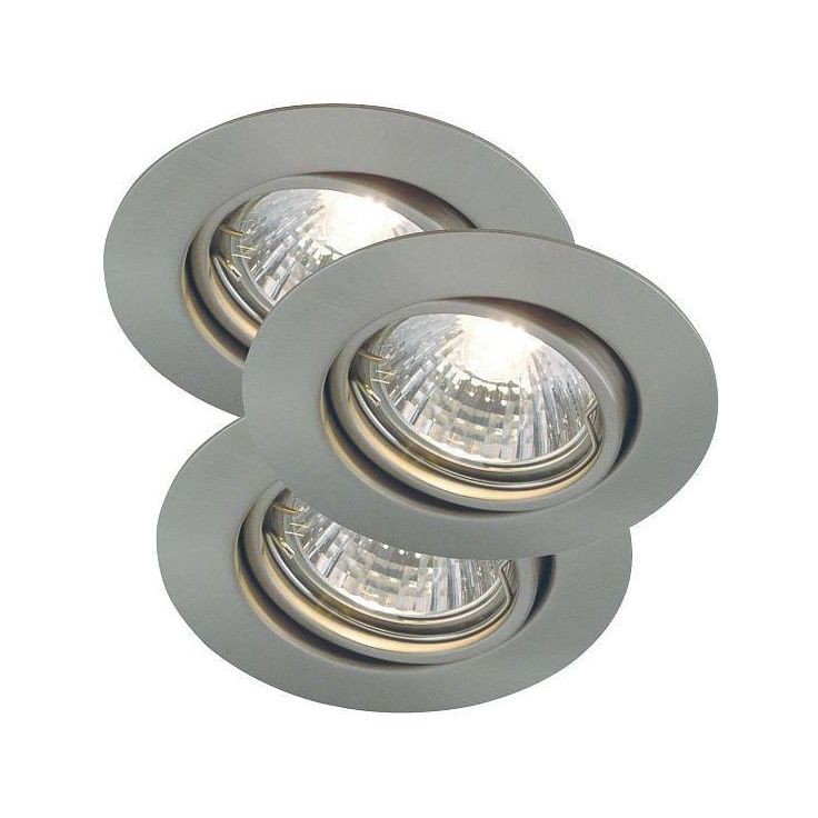 Alasvalosarja Nordlux Triton, 3x35W, harjattu teräs