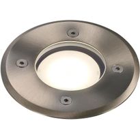Maavalo Nordlux Pato, ø11cm, ruostumaton teräs