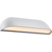 LED-ulkoseinävalaisin Nordlux Front 26, IP44, valkoinen