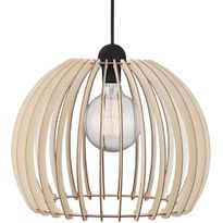 Riippuvalaisin Nordlux Chino, ø40cm, vaalea puu