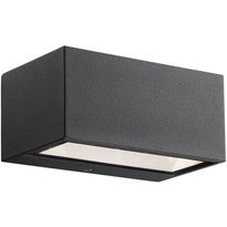 LED-ulkoseinävalaisin Nordlux Nene, ylös/alas, musta