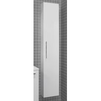 Korkea kaappi Noro Multi 295x150x1650 mm kiiltävä valkoinen