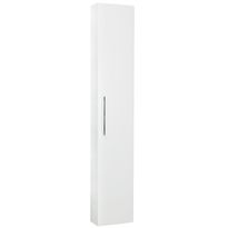 Korkea kaappi Noro Multi 295x150x1650 mm valkoinen matta