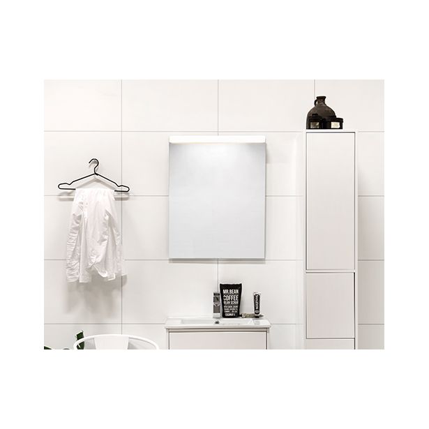 LED-valaisinprofiili Noro Flex 590mm, 3000K, 12W, 1100-1200lm, piilotettu muuntaja