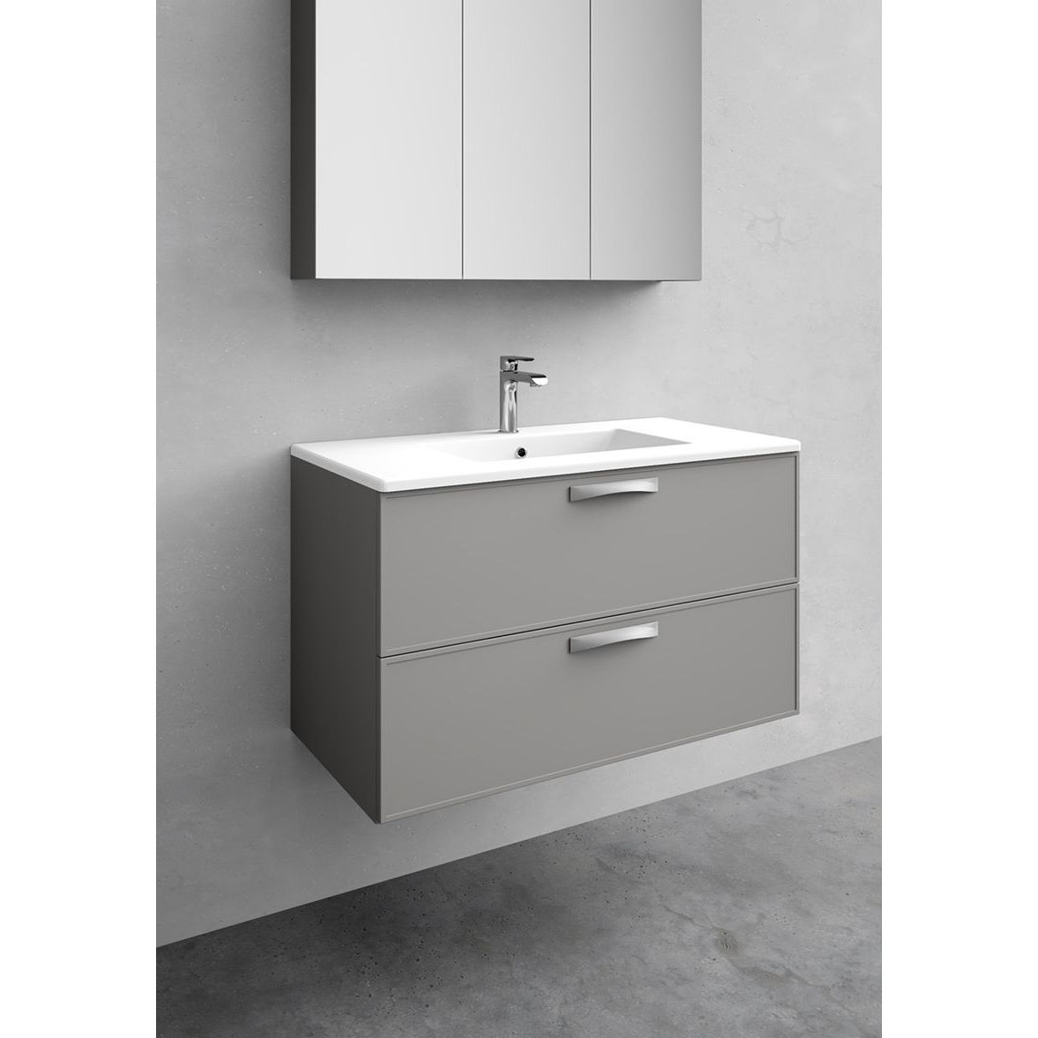 Allaskaluste Noro Vogue 900, harmaa matta