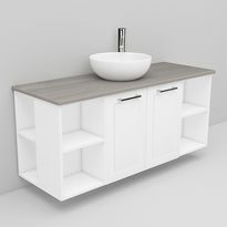 Allaskaappi ja Coast-allas Noro Flexline 149, 1200mm, marmoritaso, eri värejä