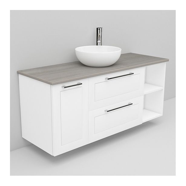 Allaskaappi ja Coast-allas Noro Flexline 165, 1200mm, marmoritaso, eri värejä