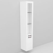 Korkea kaappi Noro Flexline 223.1, 300mm, valkoinen