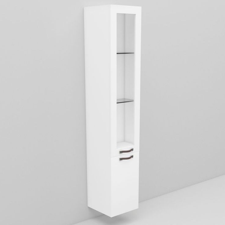 Korkea kaappi Noro Flexline 223.1, 300mm, valkoinen
