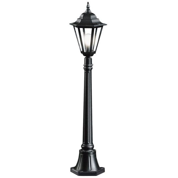 Pylväsvalaisin Noor Milano, Ø265x1170mm, musta