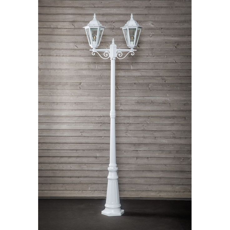 Pylväsvalaisin Noor Milano, 675x2205mm, 2-osainen, valkoinen