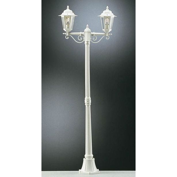 Pylväsvalaisin Noor Milano Mini, 1745x535mm, 2-osainen, valkoinen