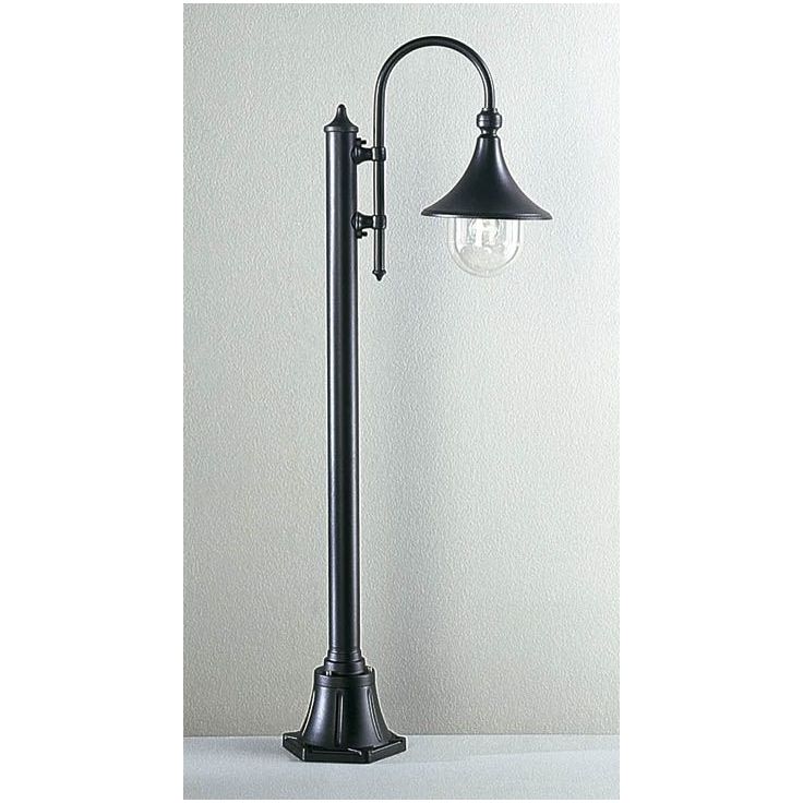 Pylväsvalaisin Noor Trumpetti, 1350x525x250mm, musta