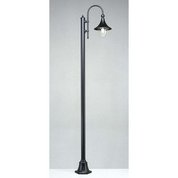 Pylväsvalaisin Noor Trumpetti, 2350x525x250mm, musta