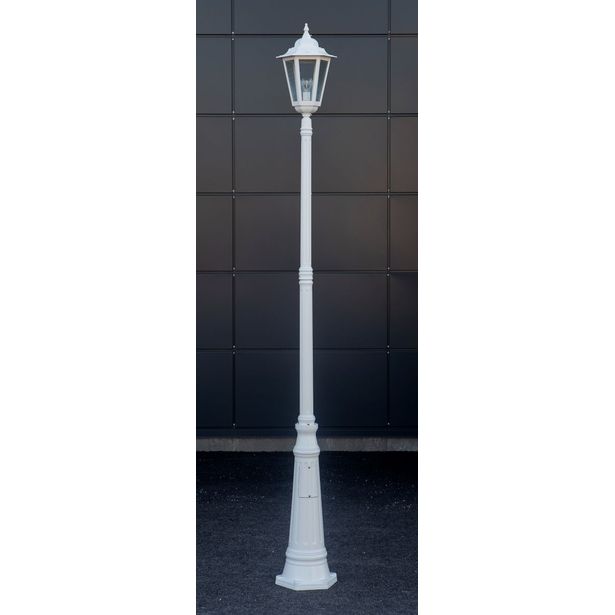 Pylväsvalaisin Noor Milano Maxi, Ø310x2555mm, valkoinen