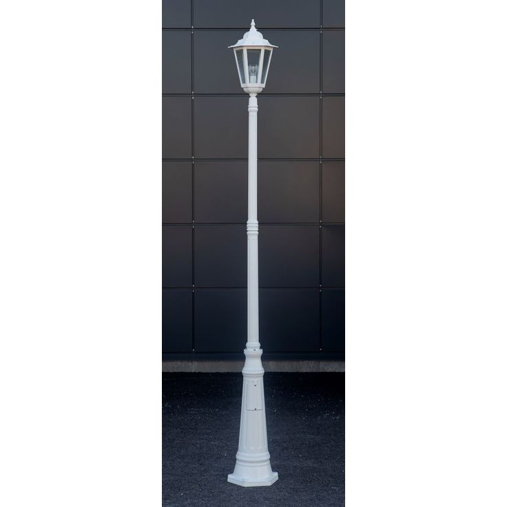 Pylväsvalaisin Noor Milano Maxi, Ø310x2555mm, valkoinen