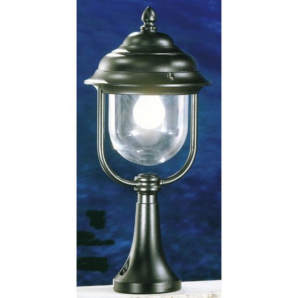 Porttivalaisin Noor Kello, Ø240x520mm, musta/kulta
