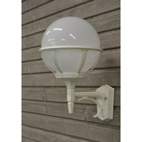 Seinävalaisin Noor Rotund Medium, 450x330x280mm, valkoinen