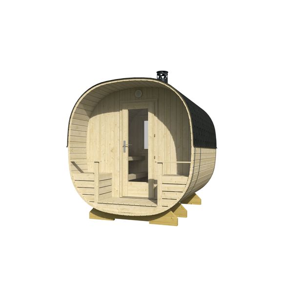 Tynnyrisauna Tene Nokia 6.4m²