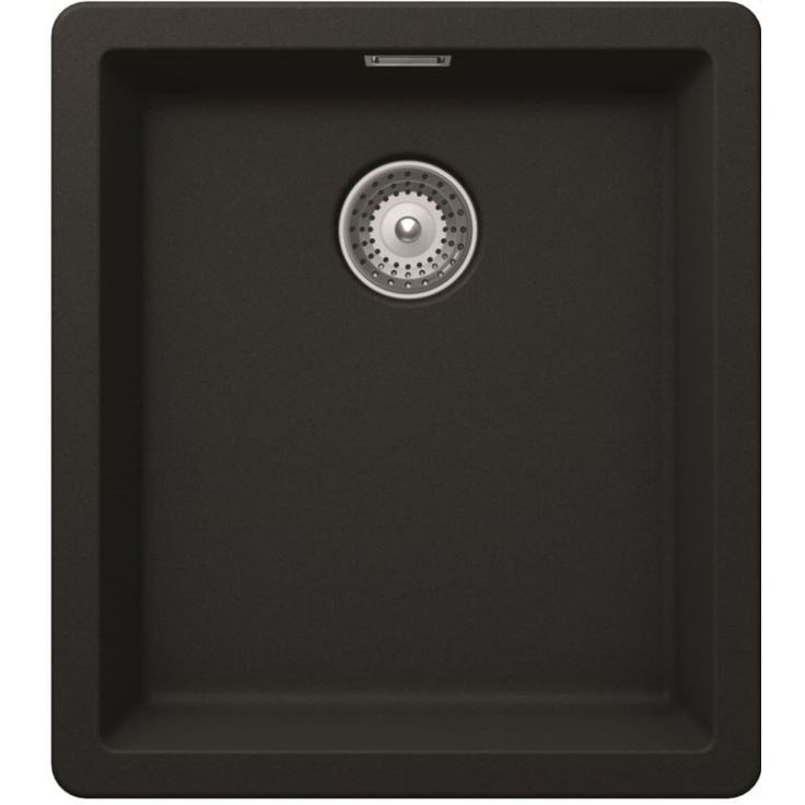 Keittiöallas Nordic Tech Nordic Quartz 350, 406x456mm, komposiitti, musta