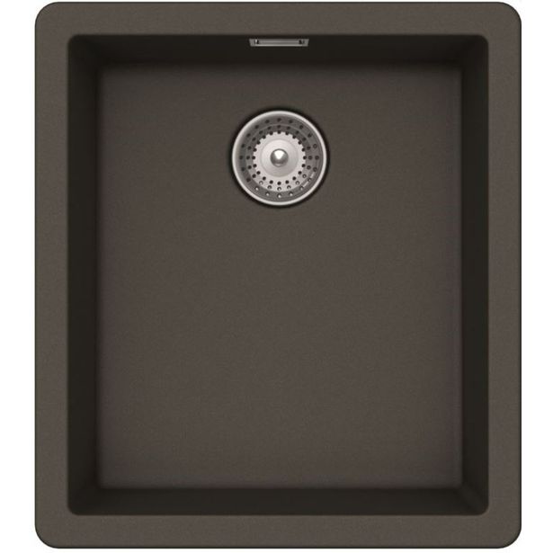 Keittiöallas Nordic Tech Nordic Quartz 350, 406x456mm, komposiitti, harmaa