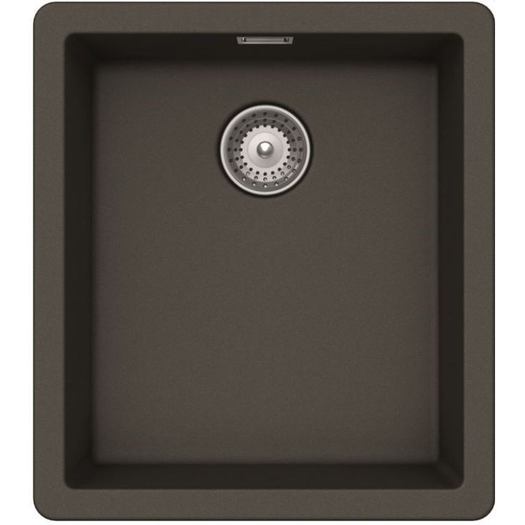 Keittiöallas Nordic Tech Nordic Quartz 350, 406x456mm, komposiitti, harmaa