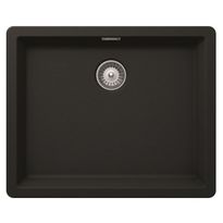 Keittiöallas Nordic Tech Nordic Quartz 500, 556x456mm, komposiitti, musta