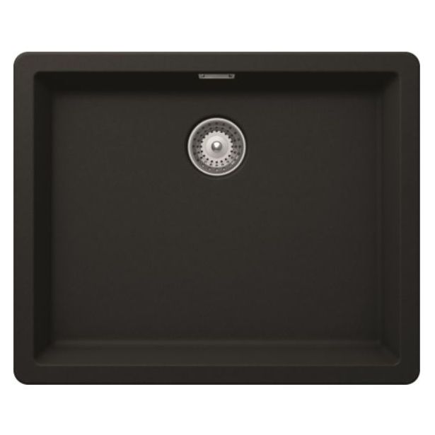 Keittiöallas Nordic Tech Nordic Quartz 500, 556x456mm, komposiitti, musta