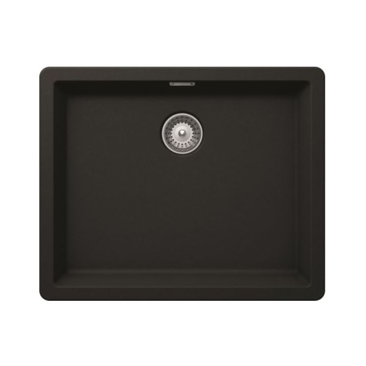 Keittiöallas Nordic Tech Nordic Quartz 500, 556x456mm, komposiitti, musta