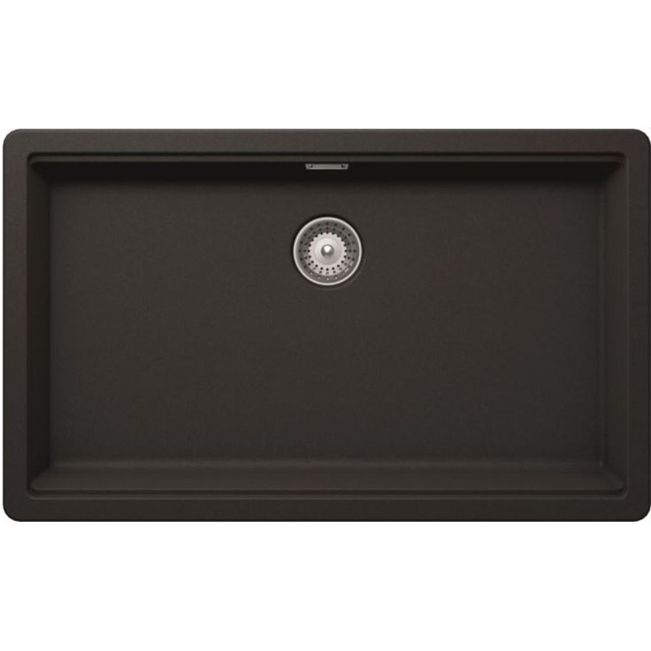 Keittiöallas Nordic Tech Nordic Quartz 700, 750x456mm, komposiitti, musta