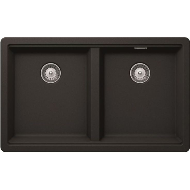 Keittiöallas Nordic Tech Nordic Quartz 80, 750x456mm, komposiitti, musta
