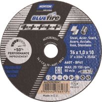 Katkaisulaikka Norton Blue Fire A60 T41, 76x1x10mm
