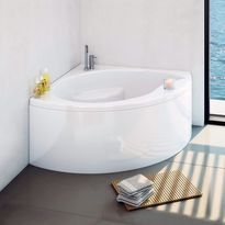 Kylpyamme Nordhem, Glimminge Standard, 1300x1300x600mm, kulmamalli, valkoinen