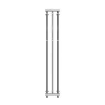 Pyyhekuivain Nordhem Carlsten, sähkö, 1320x200mm, 150W, kromi